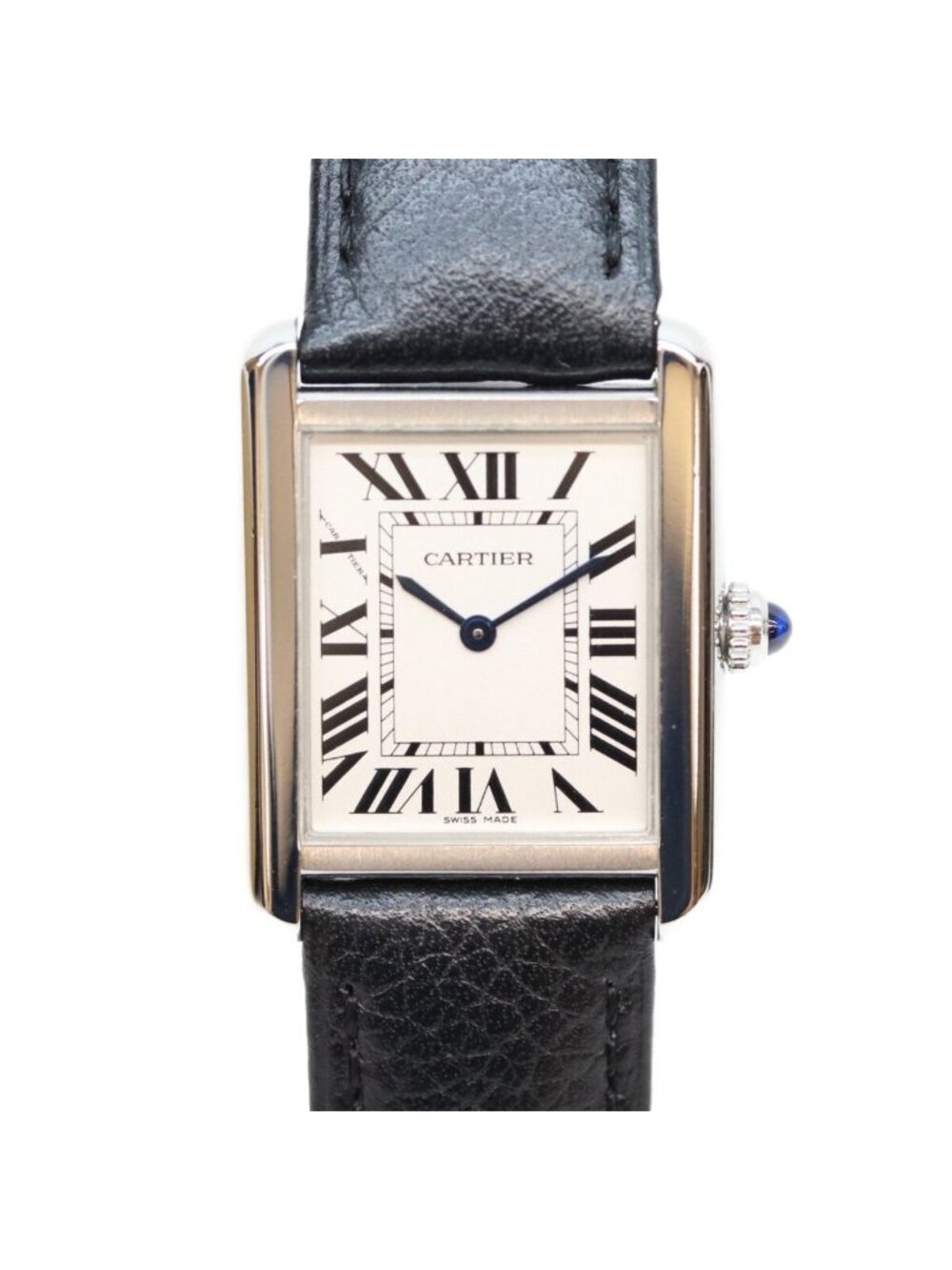 Cartier Tank Solo SM Silver Dial Quartz Watch